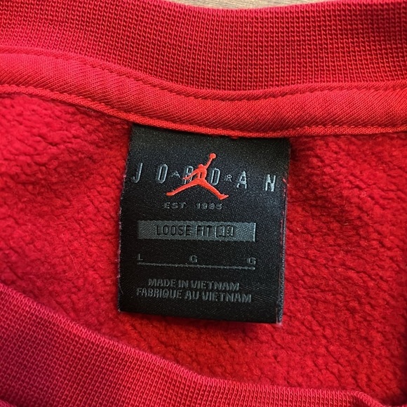 Nike AIR JORDAN#23 Six Time Champions Sweatshirt, Sz Large - Picture 6 of 10